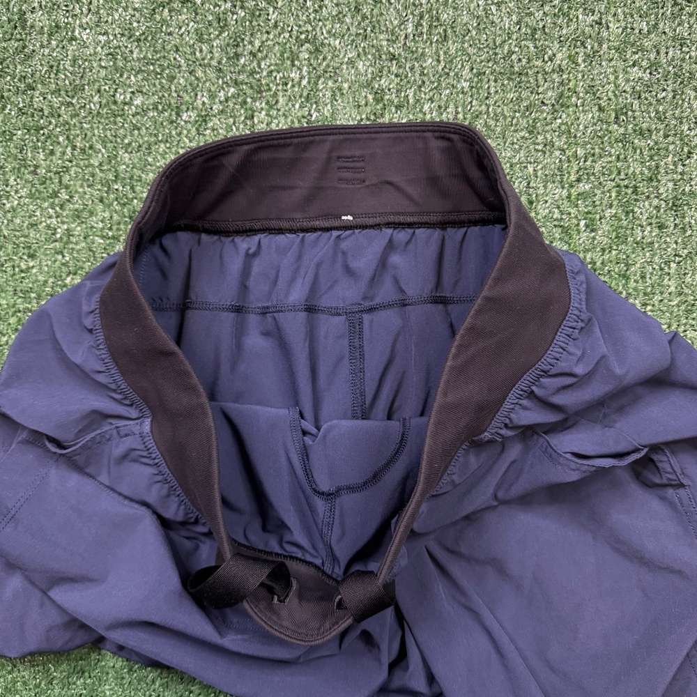 Lululemon Shorts Men's Size M Blue Drawstring Lightweight Pocket Performance - Picture 5 of 7